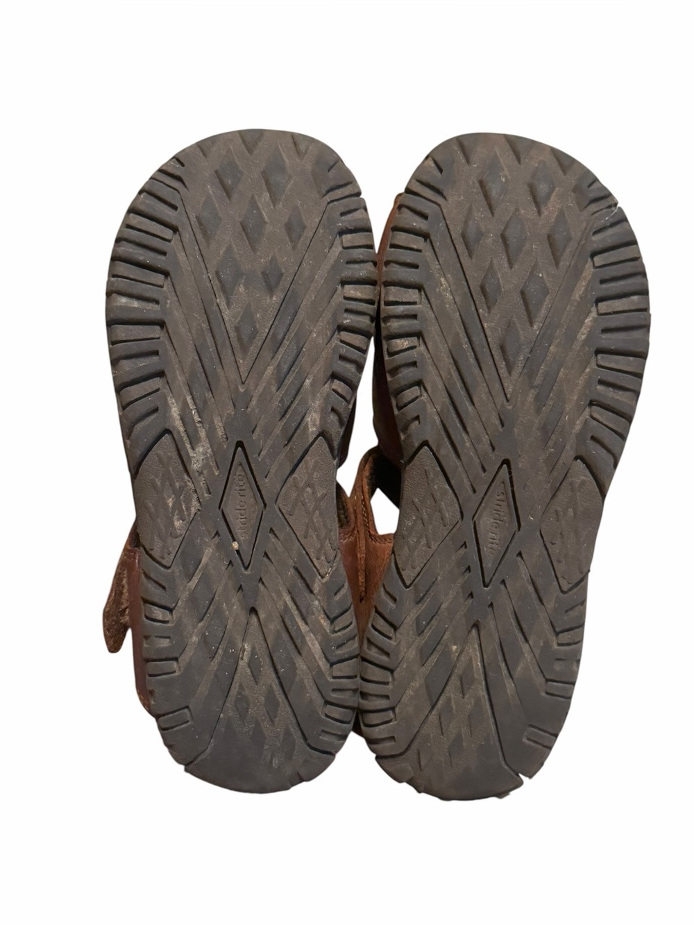 Stride Rite Little Boys Guppy Brown Leather sandal - Picture 6 of 6